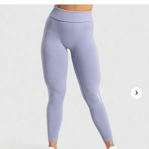 Gymshark Power Down Leggings - Steel Blue